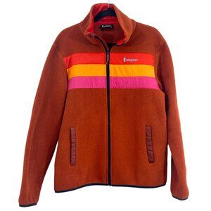 Cotopaxi Tecca Fleece Jacket Orange Womens XL Pre-Loved